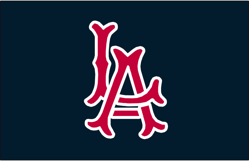 Los Angeles Angels 1961-1964 Cap Logo fabric transfer